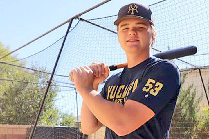 Redlands Community News photo by John Murphy Yucaipa High grad Jacob Reimer honed his ability both at Yucaipa High and in his backyard batting cage (pictured).